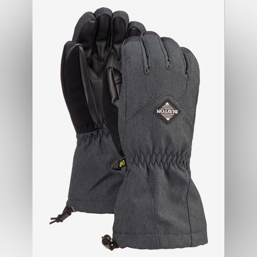 Kids Burton Profile Gloves Dark Denim Large EUC